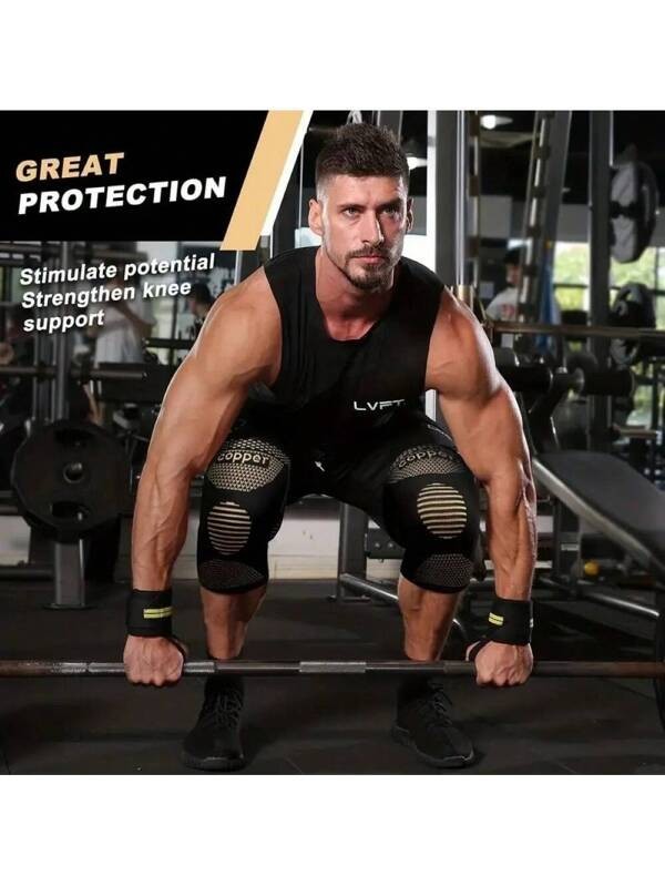 Medical Sport Knee Braces Compression Sleeves Support for Arthritis Men & Women