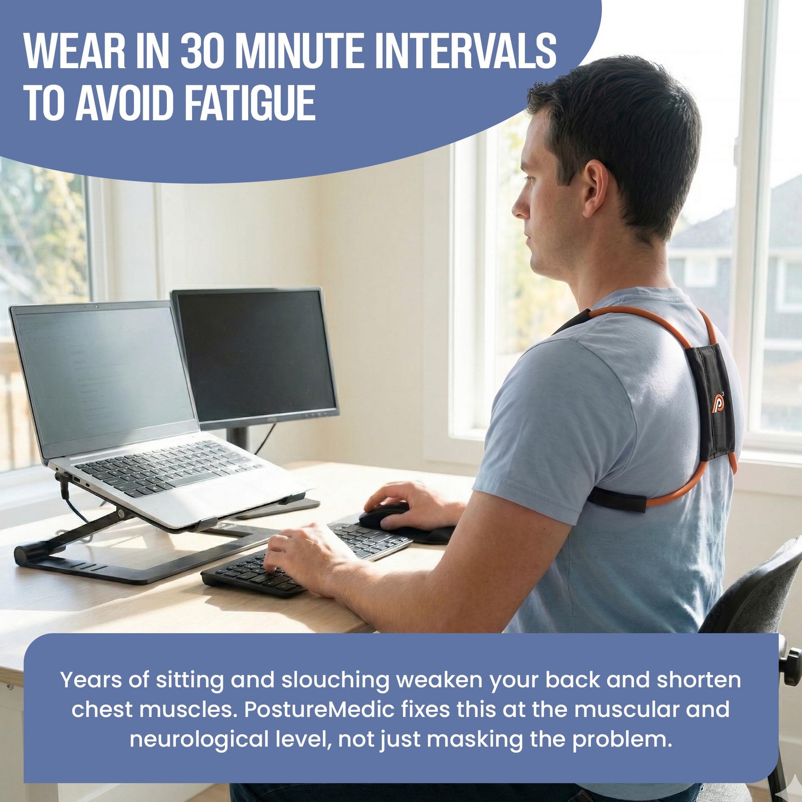 Premiumkinetix Posturemedic Plus Strength Dynamic Posture Corrector For