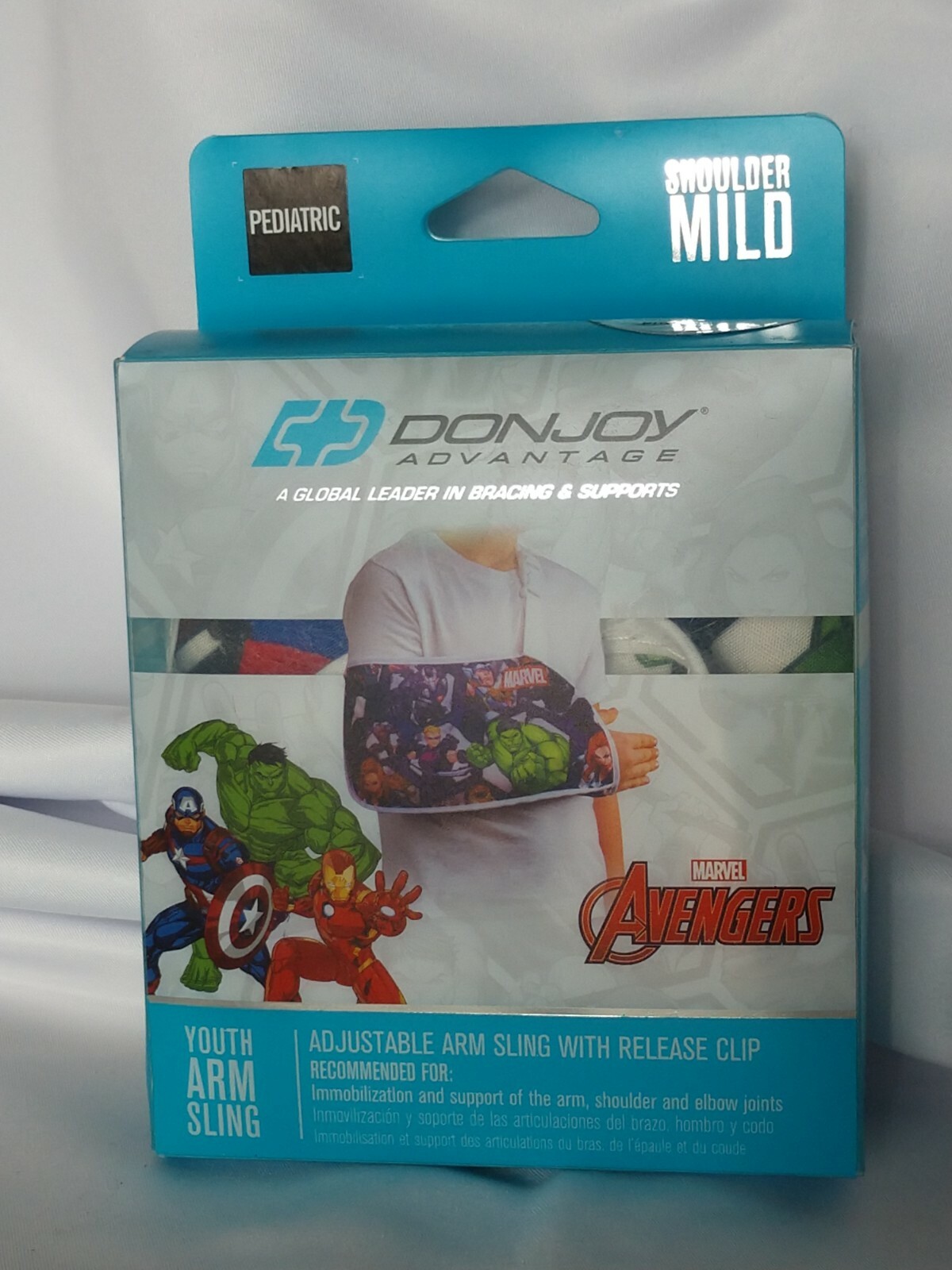 DonJoy Advantage Marvel Avengers Youth Adjustable Arm Sling.