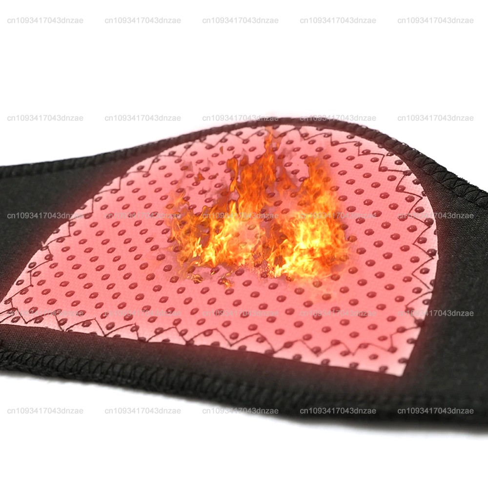Self Heating Neck Support Brace Collar Magnetic Pain Relief Heat Pad Tourmaline