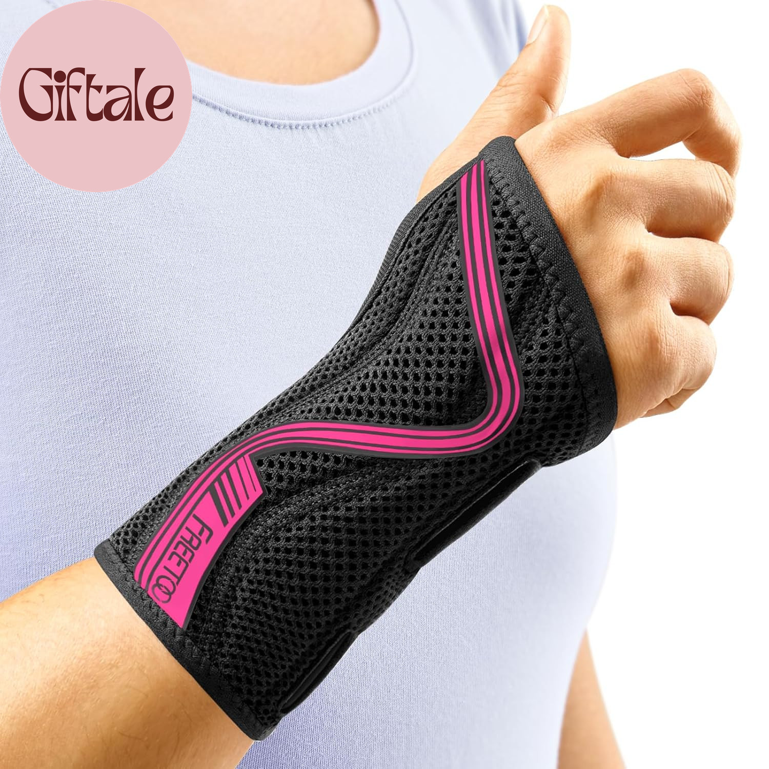 Wrist Brace for Carpal Tunnel,[New Upgrade-Anatomically Shaped] Adjustable Wrist