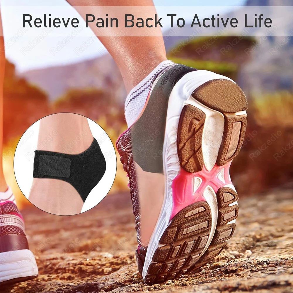 Plantar Fasciitis Heel Spur Foot Support With U-Shaped Silicone Gel Heel Cups