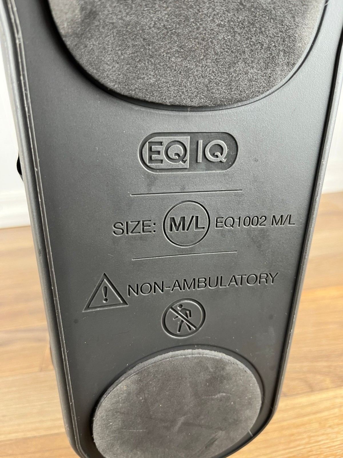 EQ IQ Brace EQ1002 Size M/L Plantar Fasciitis Foot Non-Ambulatory NO WEDGE