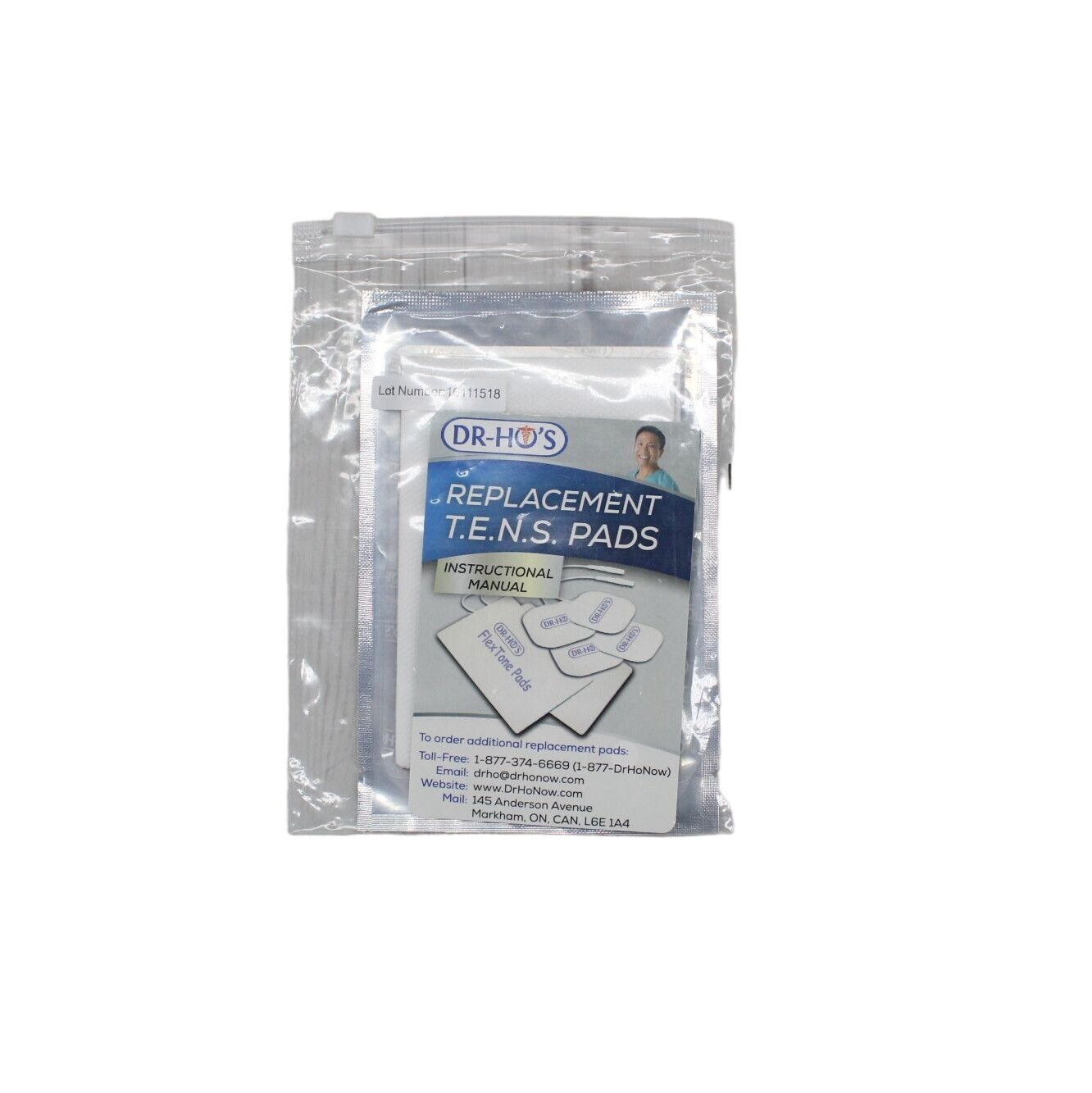 Dr. Ho’s T.E.N.S Pad Set Replacement for Electrode Machine 2 in 1 Size B