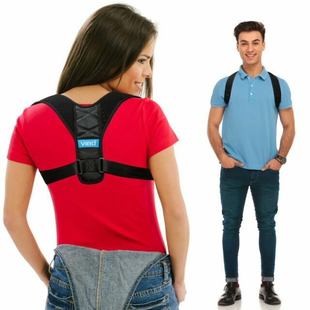 Posture Corrector for Men and Women Comfortable Upper Back Brace Clavicle Device
