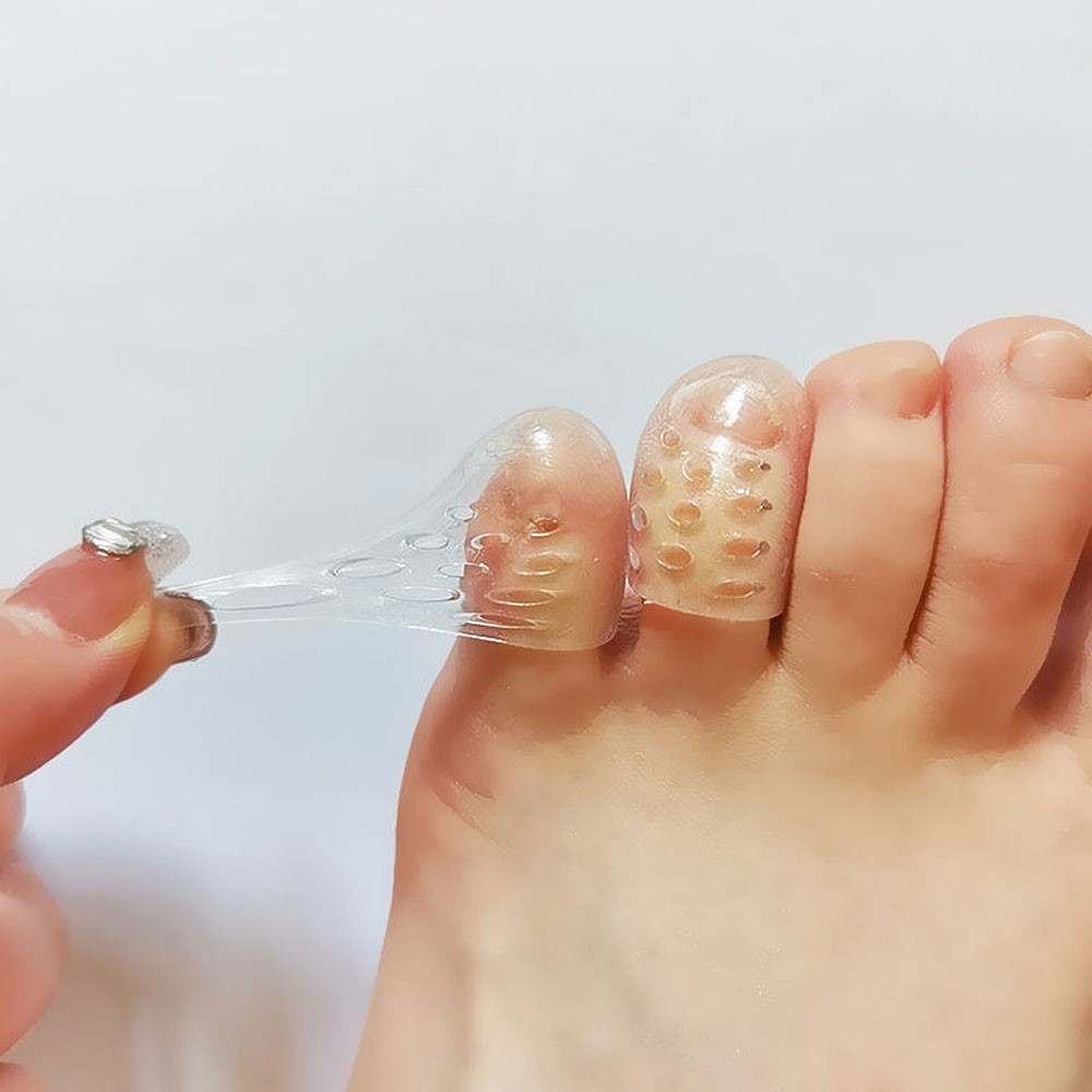 Silicone Toe Caps Anti-Friction Breathable Toe Protector Prevents Blisters OY