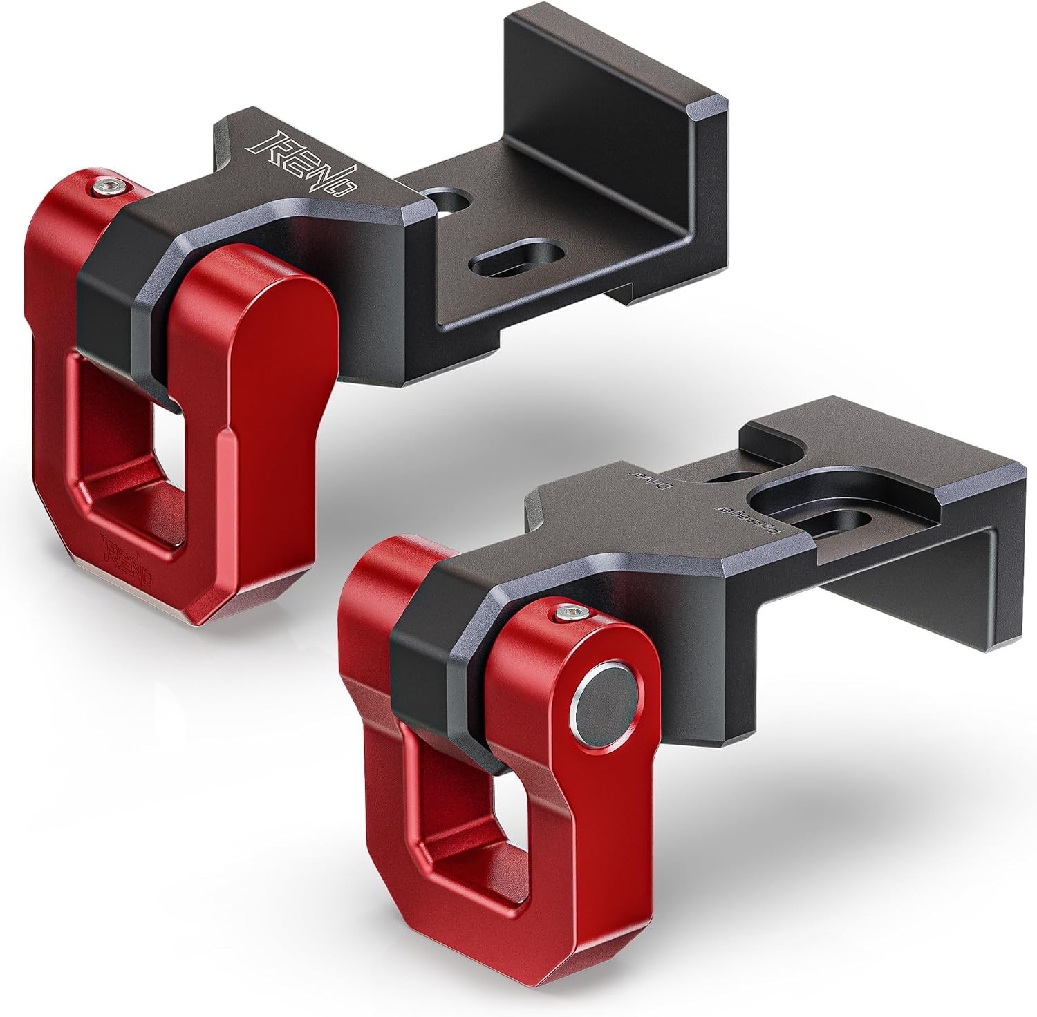 Tacoma Front Demon Tow Hook with 3/4″ D-Rings Shackle, Front Tow Hook Mounting B