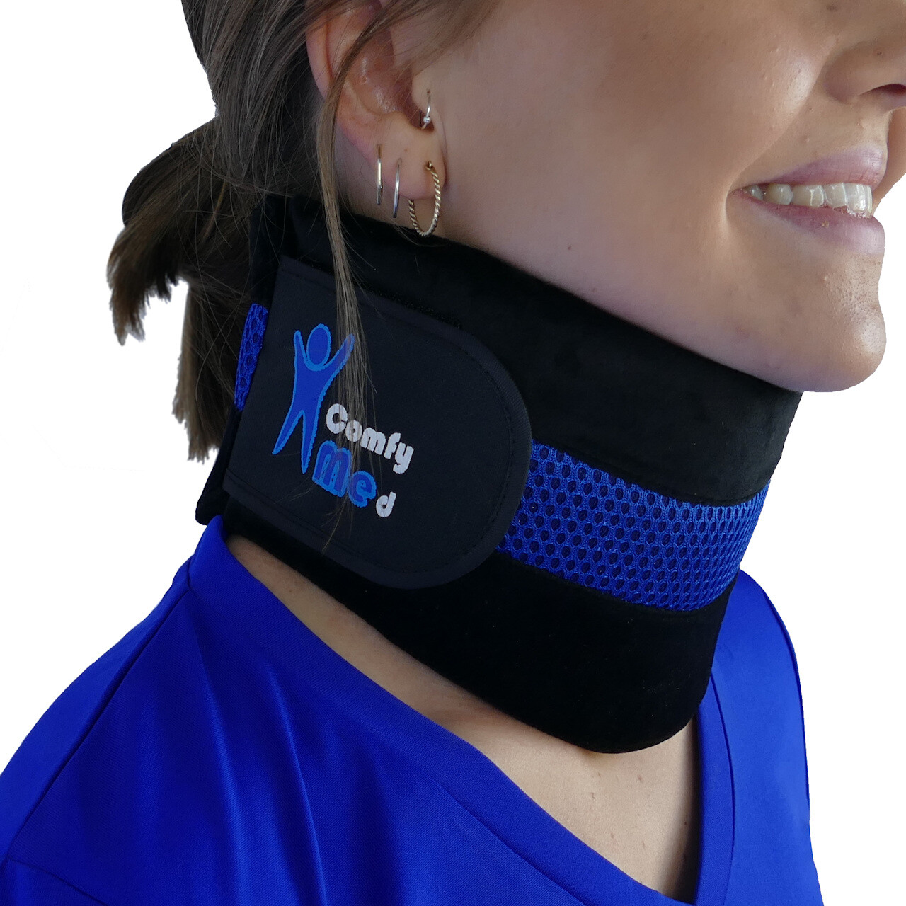 ComfyMed® Neck Brace CM-NB18 Cervical Neck Support Collar for Men and Women