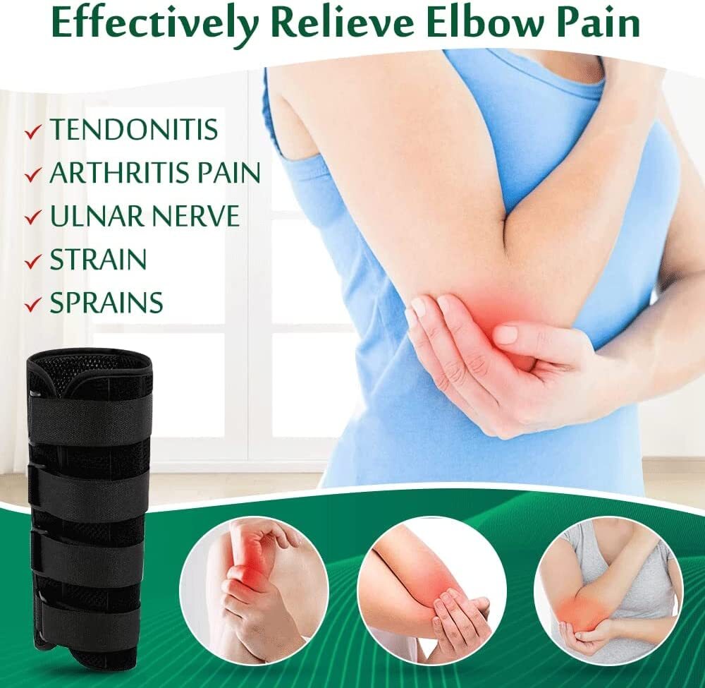Elbow Splint Brace Ulnar Nerve Entrapment Cubital Tunnel for Immobilizer Arm L