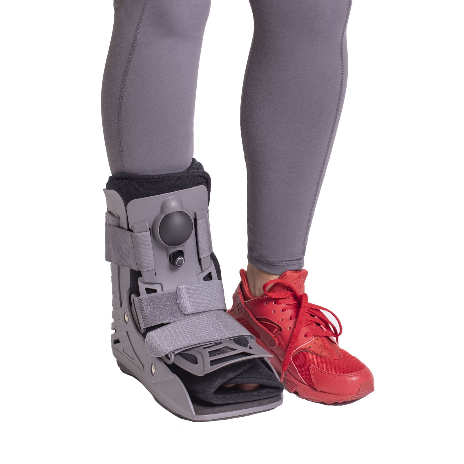 Ultra Light Short Air Cast Full Shell Walking Boot for Ankle & Foot L4360, L4361