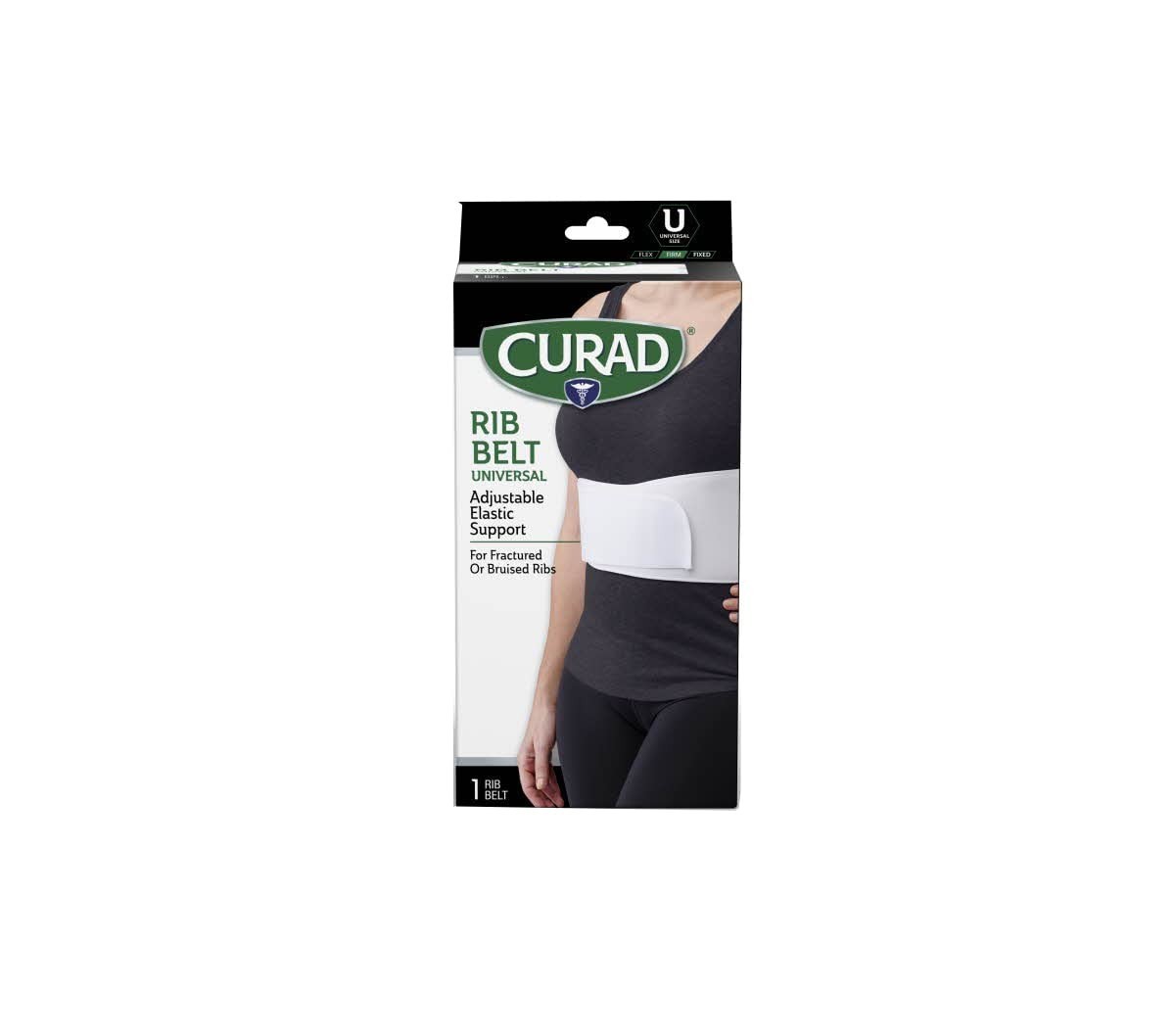 Universal Elastic Rib Belt Adjustable Compression Support for Ribs