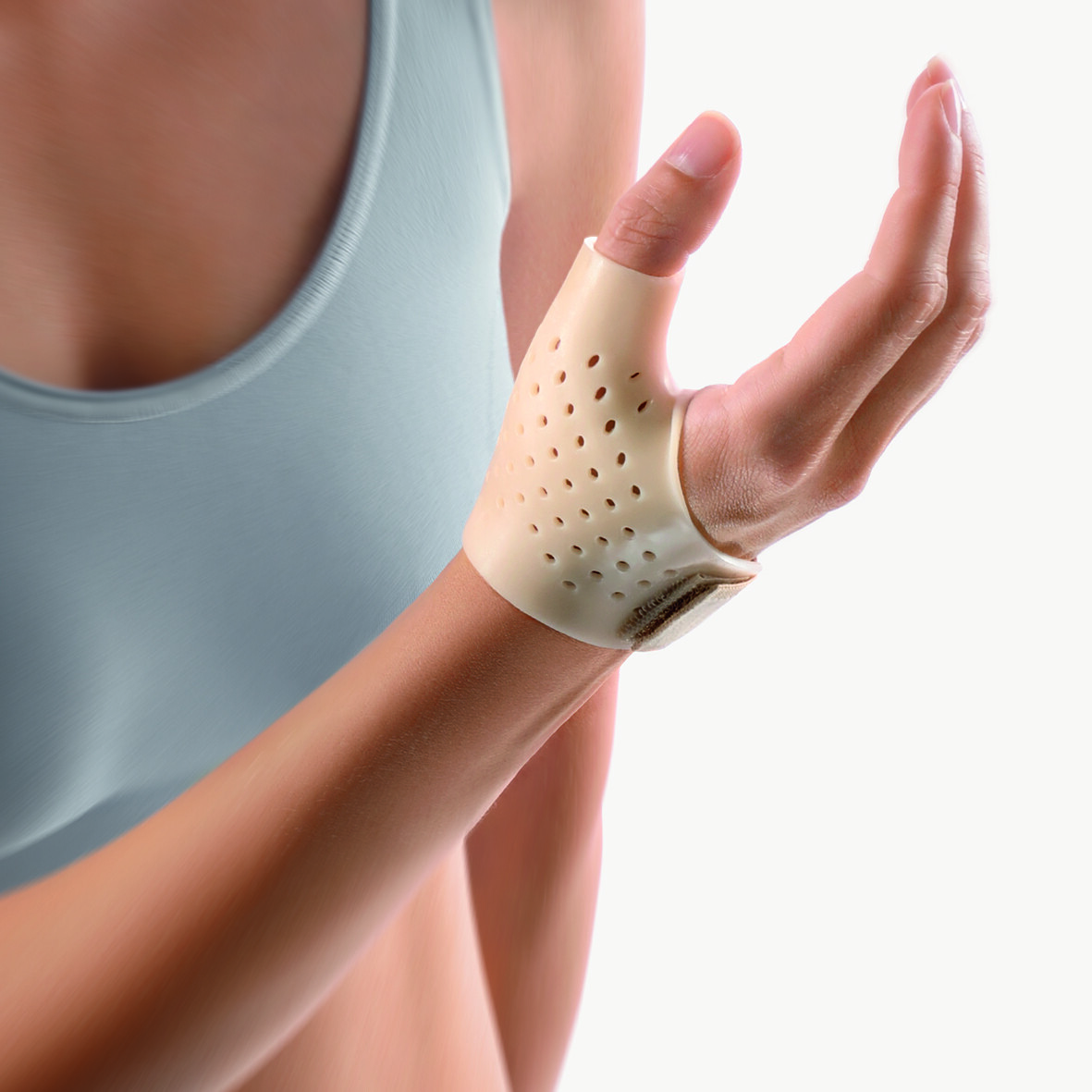 Bort 112080 SELLAFIX® K Thumb Brace for CMC, Sprain, Arthritis, Heat Adjustable
