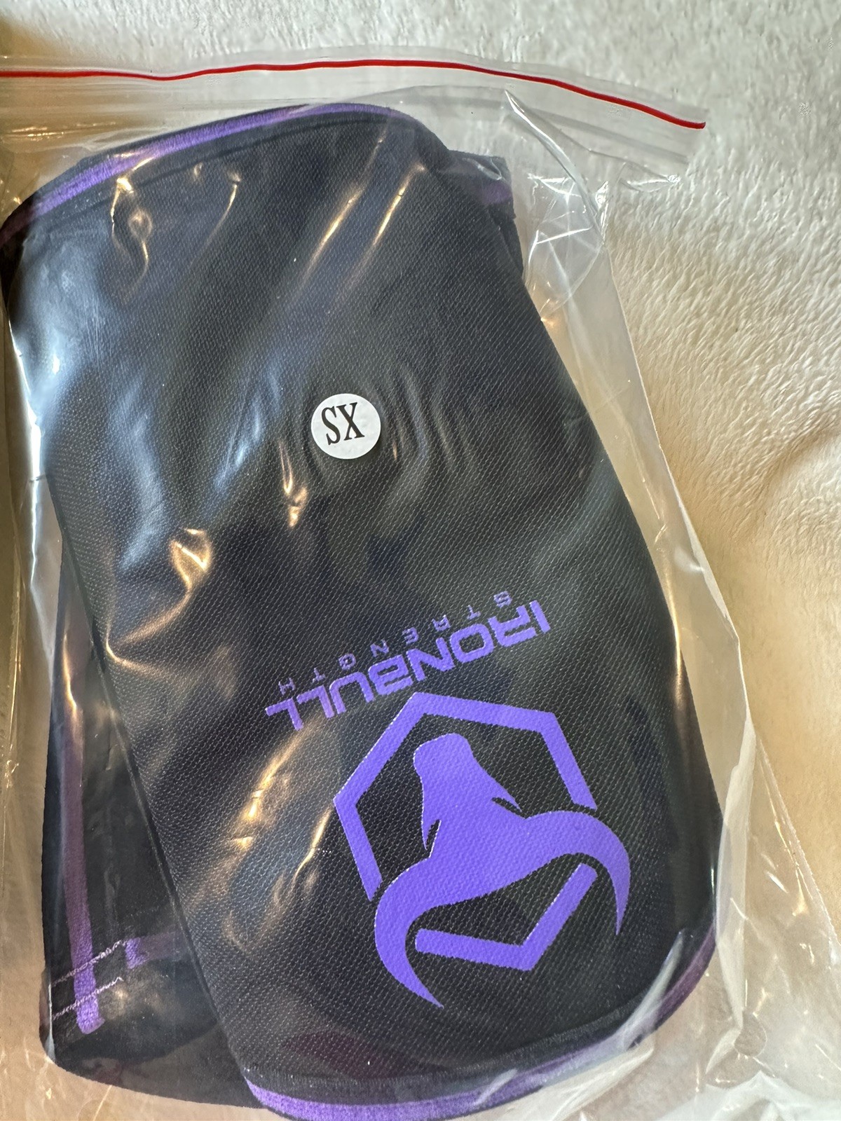 IRONBULL 5MM Elbow Sleeves High Performance Black/purple Sz#XS New