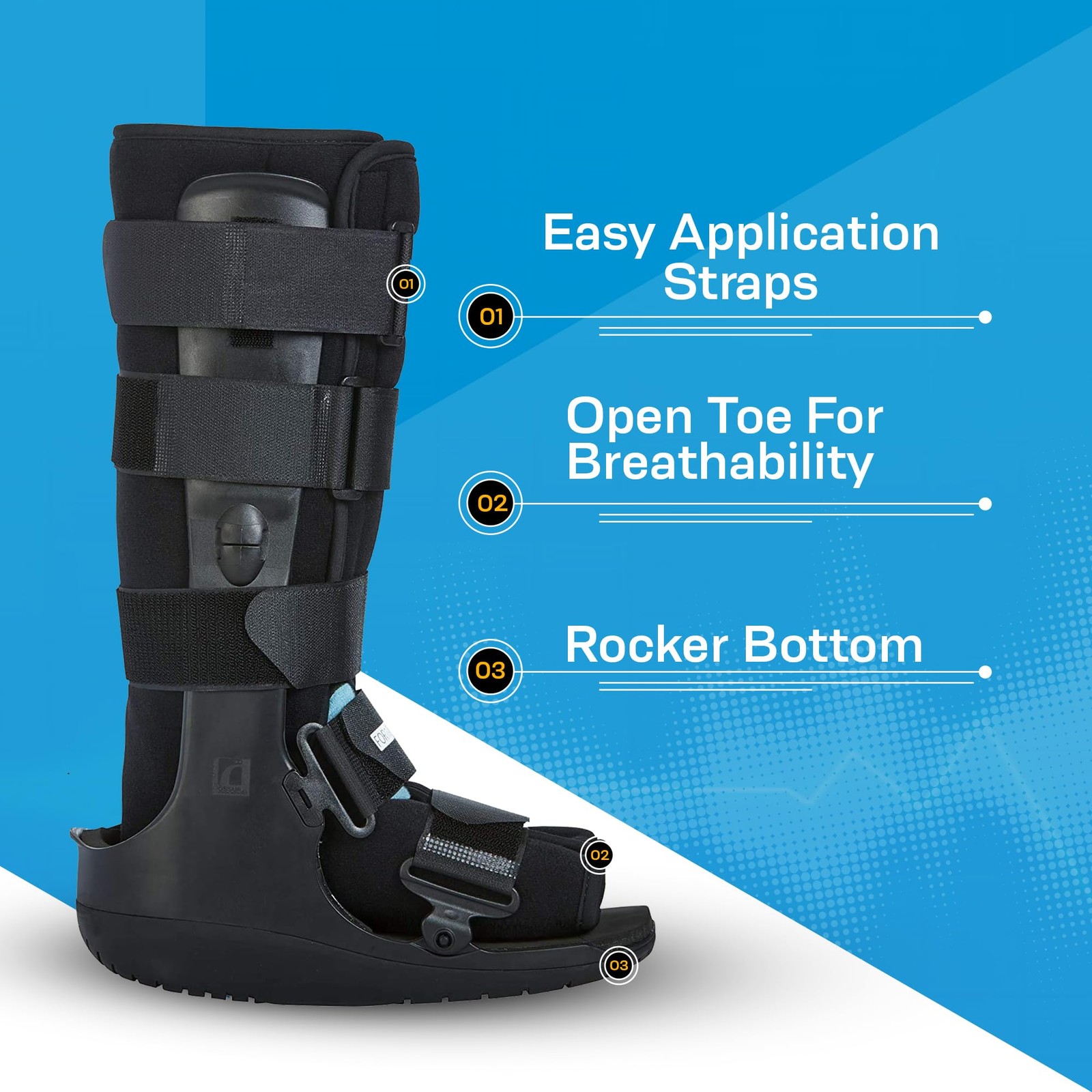 Formfit Walker Boot with Air Medical Grade Low Top X-Large Foot & Ankle Injuries