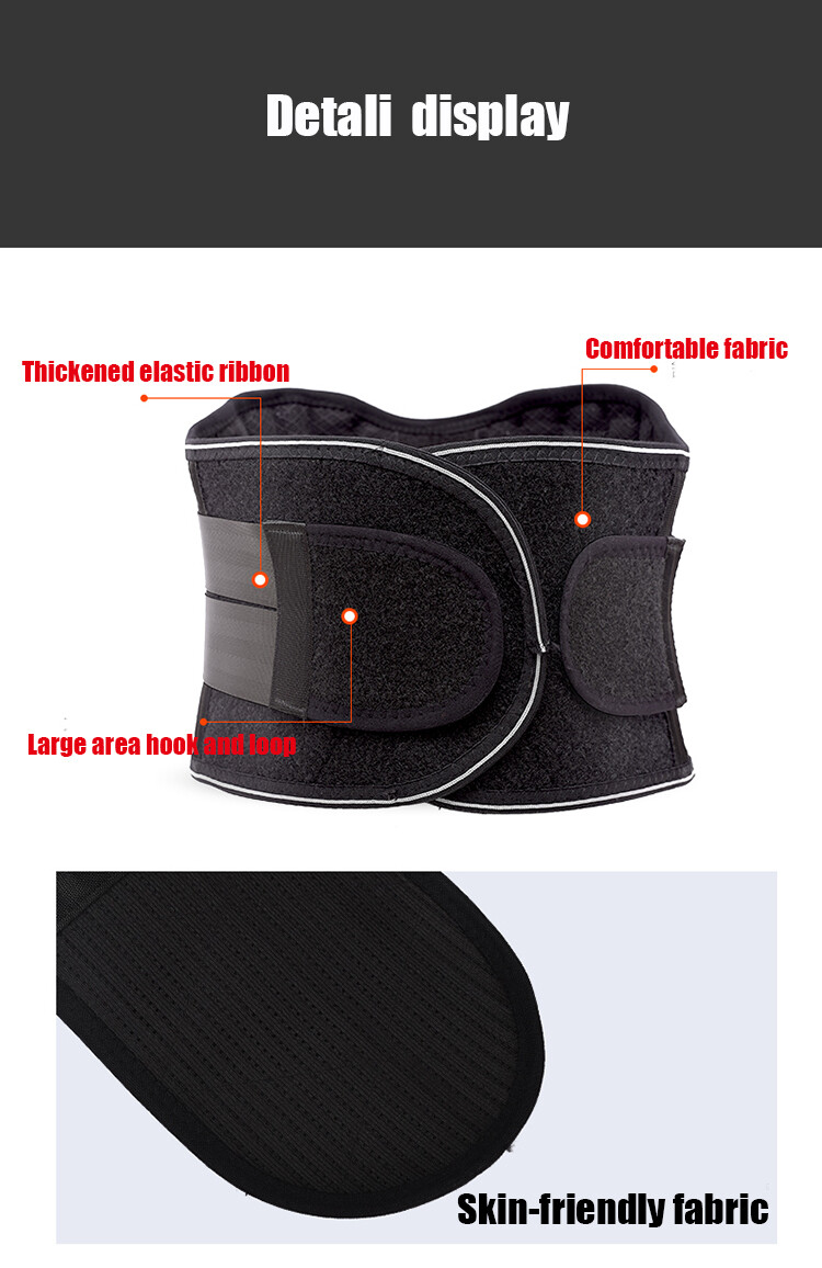 High Quality Back support belt Magnetic Self Heating Lumbar waist Support belt