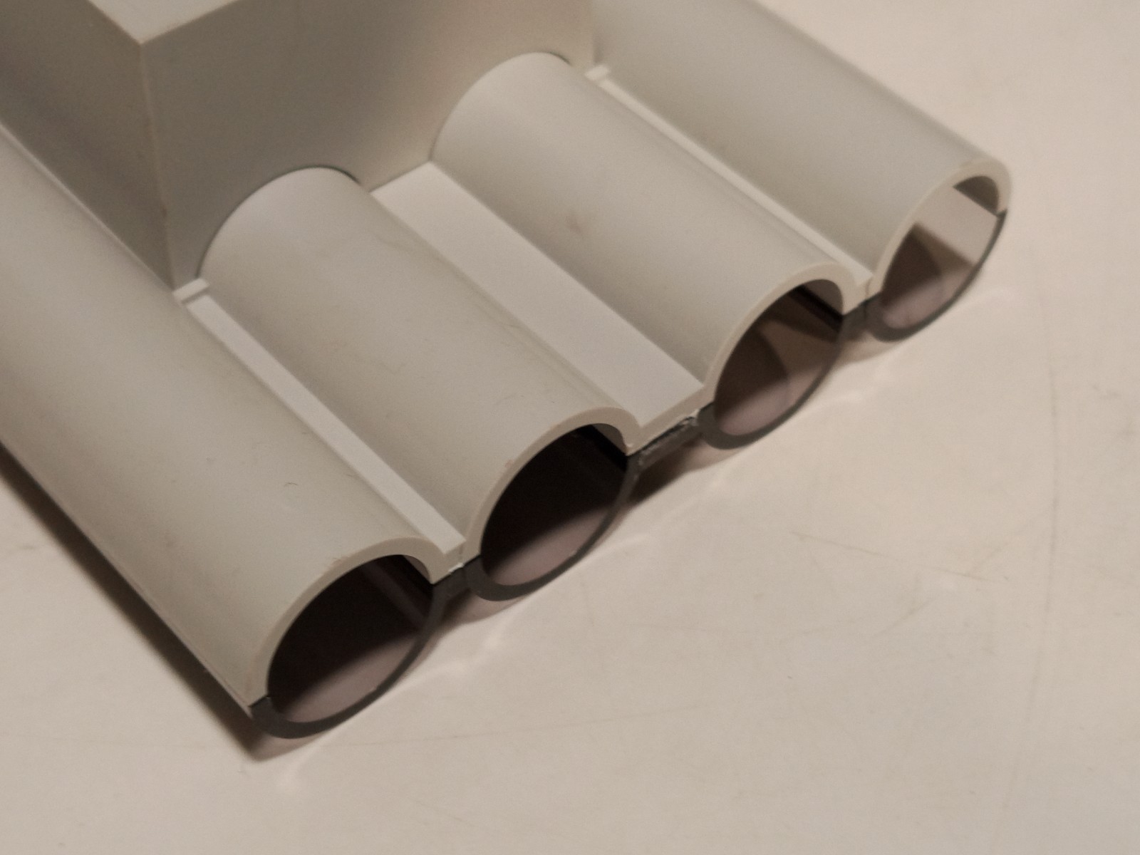 Lot of 2: Welch Allyn Specula Dispenser Tube Modules, Clear, Wall-Mountable