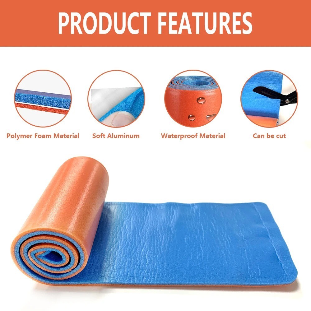 Orange Roll Splint – EMS EMT Lightweight Flexible Mold Splint 11×46 Roll- Orange