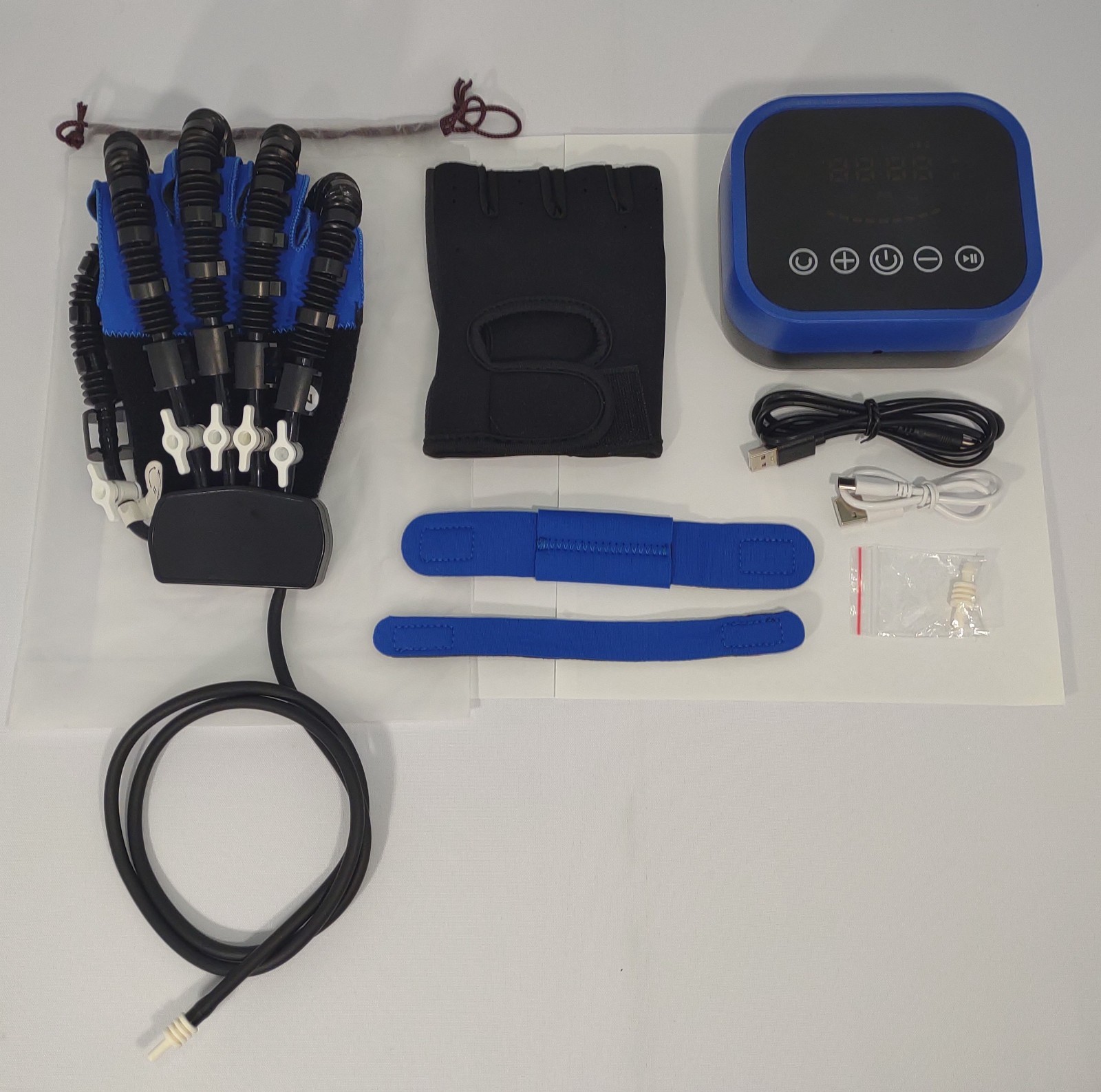 Hand Function Rehabilitation Robot Gloves Finger Hemiplegia for RIGHT HAND XL