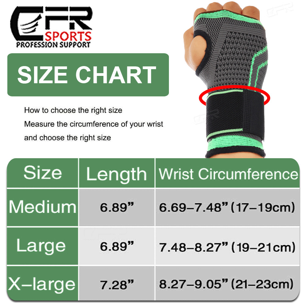 Left Right Wrist Hand Brace Support Splint Carpal Tunnel Arthritis Sprain Sports