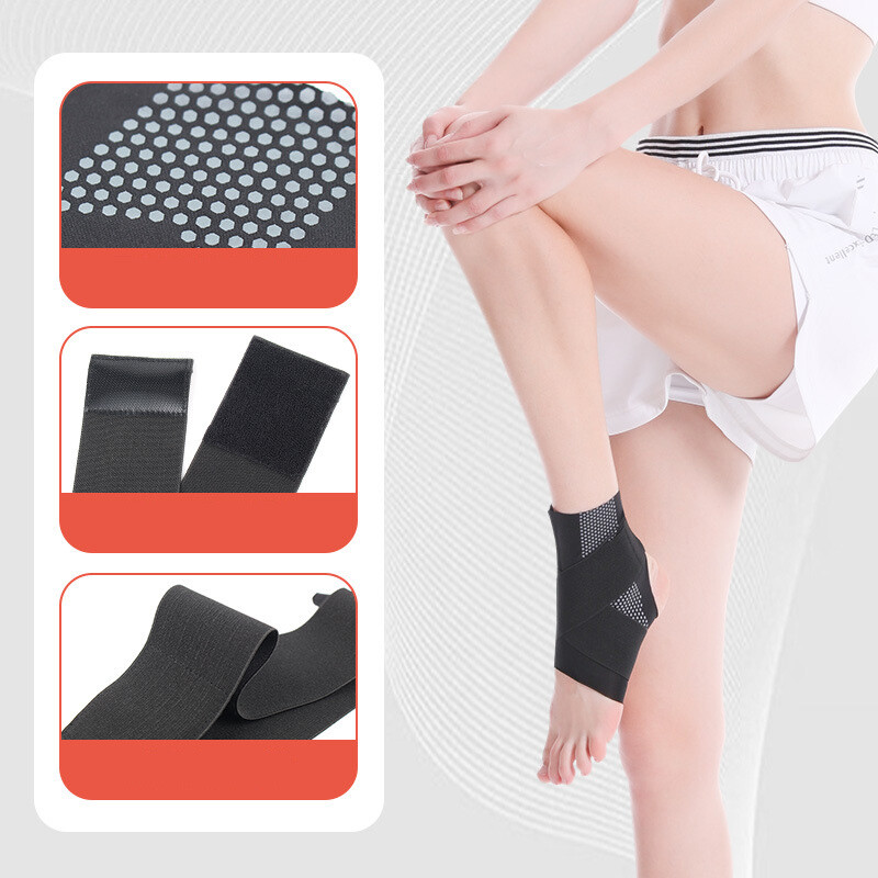 Ankle Brace Adjustable Breathable Compression Ankle Support，for Men and Women