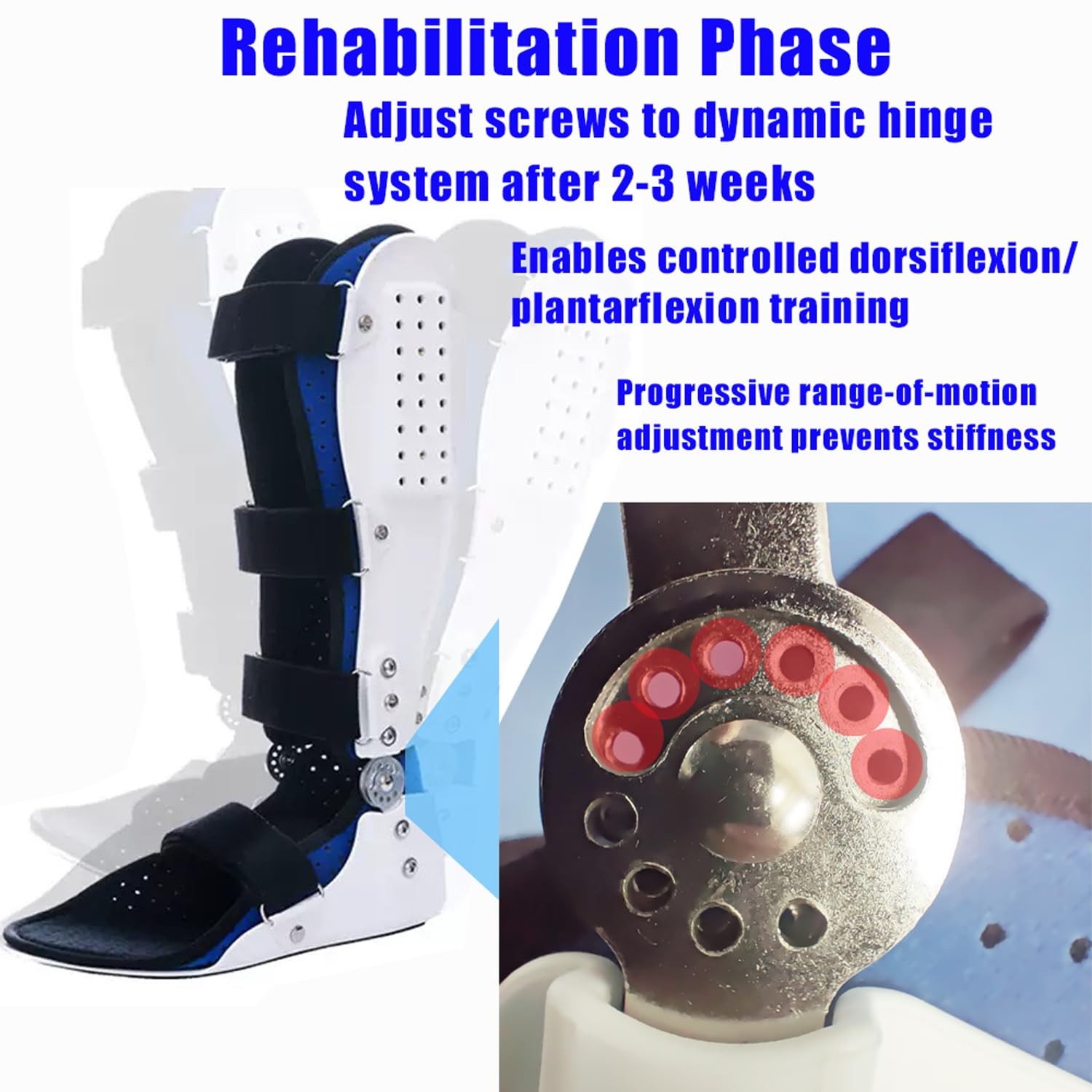 Walking Boot – Orthopedic Walker Cast for Broken Toe Injuries, Sprained Ankle…