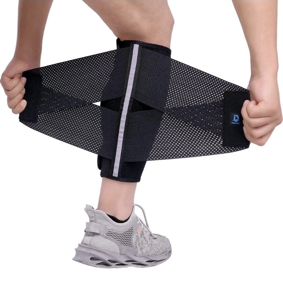 iDonua CALF Compression Sleeve Brace Black L/XL (NEW)