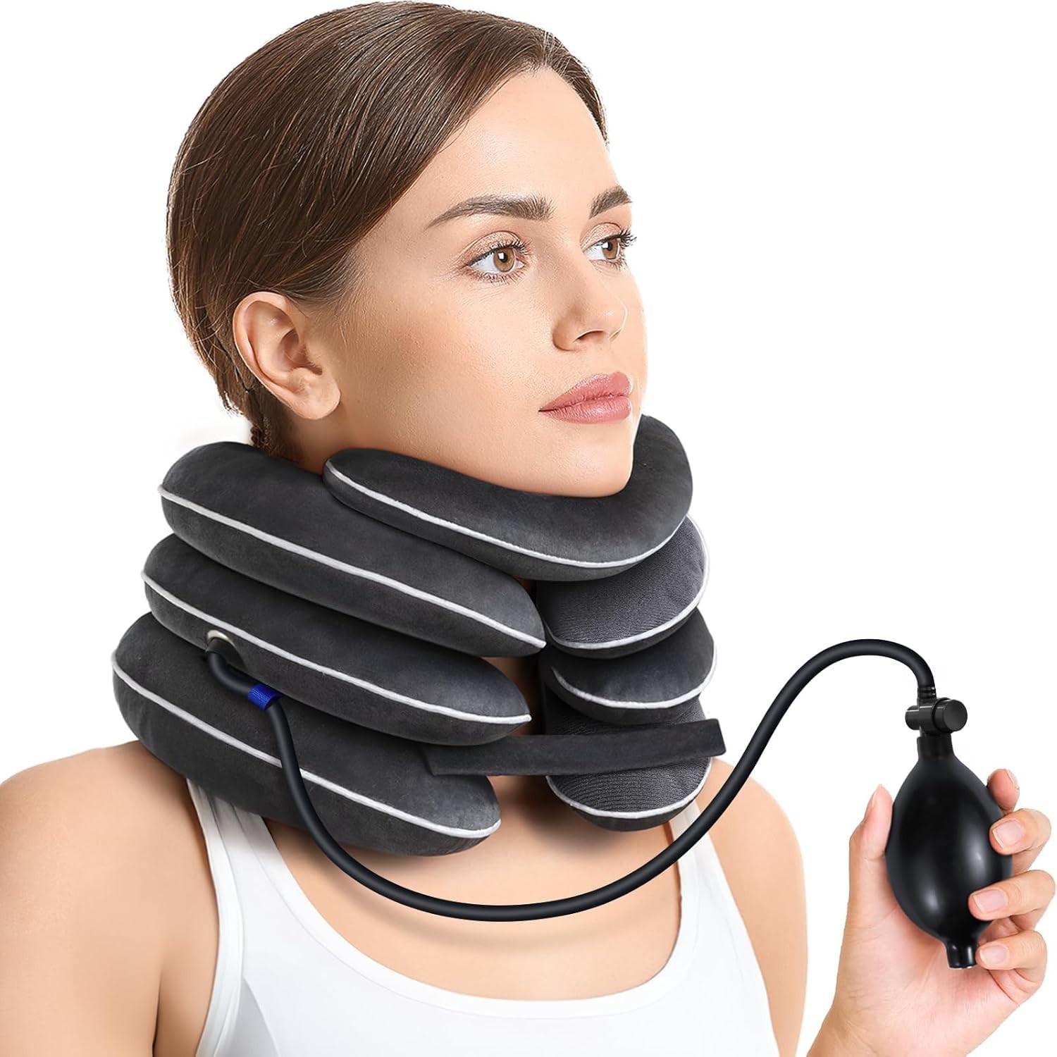 Neck Stretcher Cervical Traction Device – Neck Pain Relief Tension Reliever, …