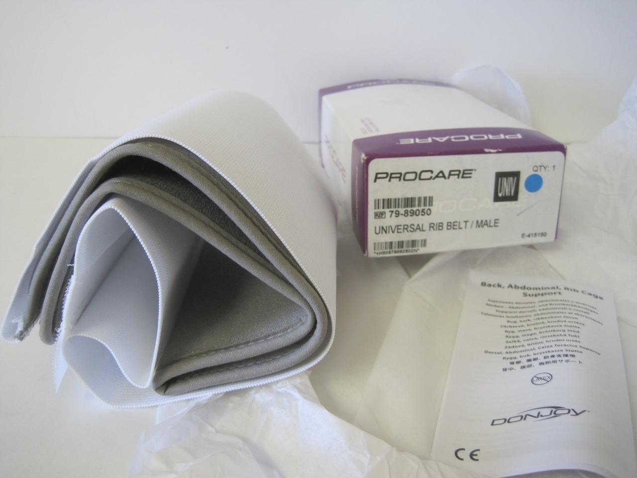 Brand NEW Procare Universal Deluxe Rib Belt Male Mens 79-89050
