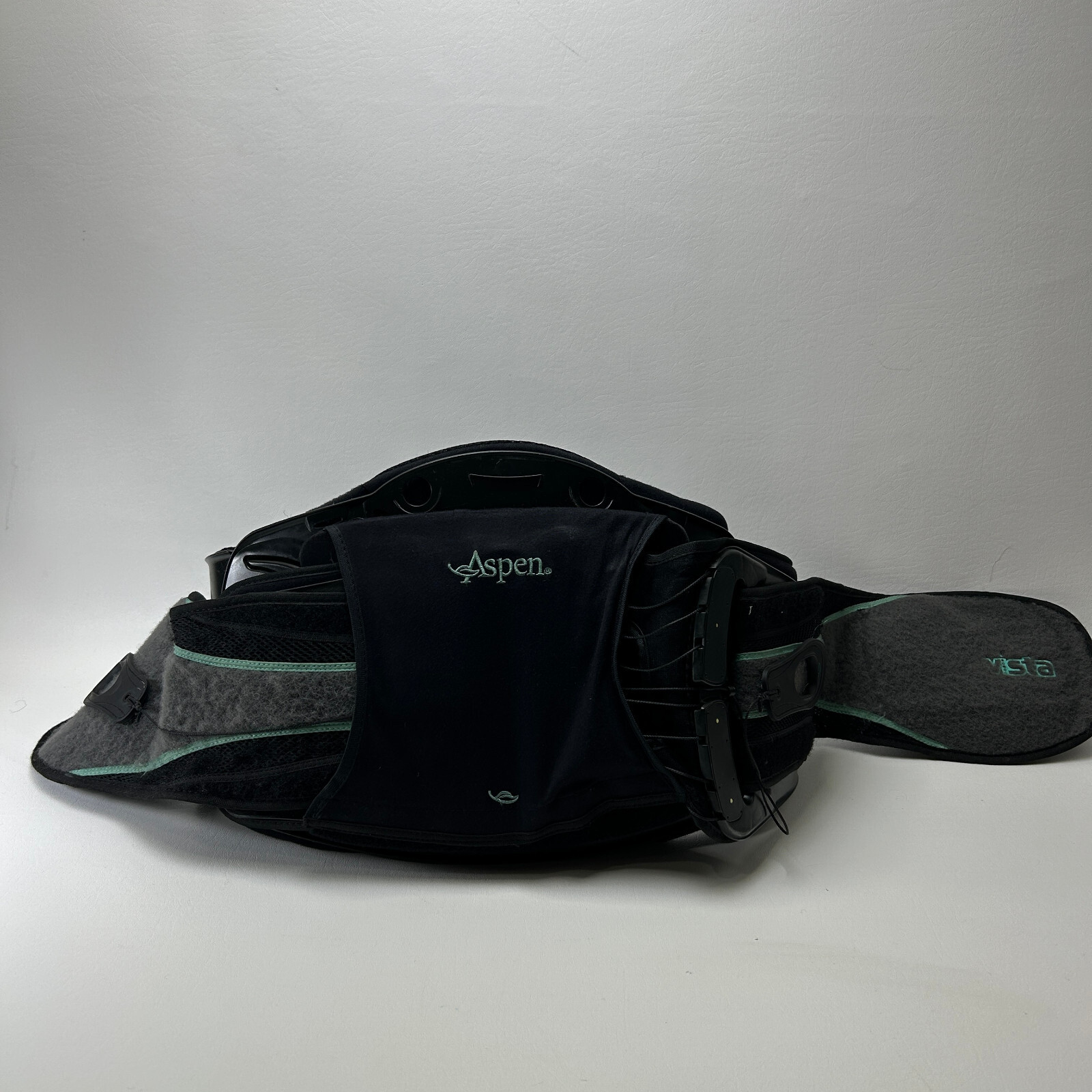 Professional Aspen Summit Back Brace – Adjustable Lumbar Support (Black)
