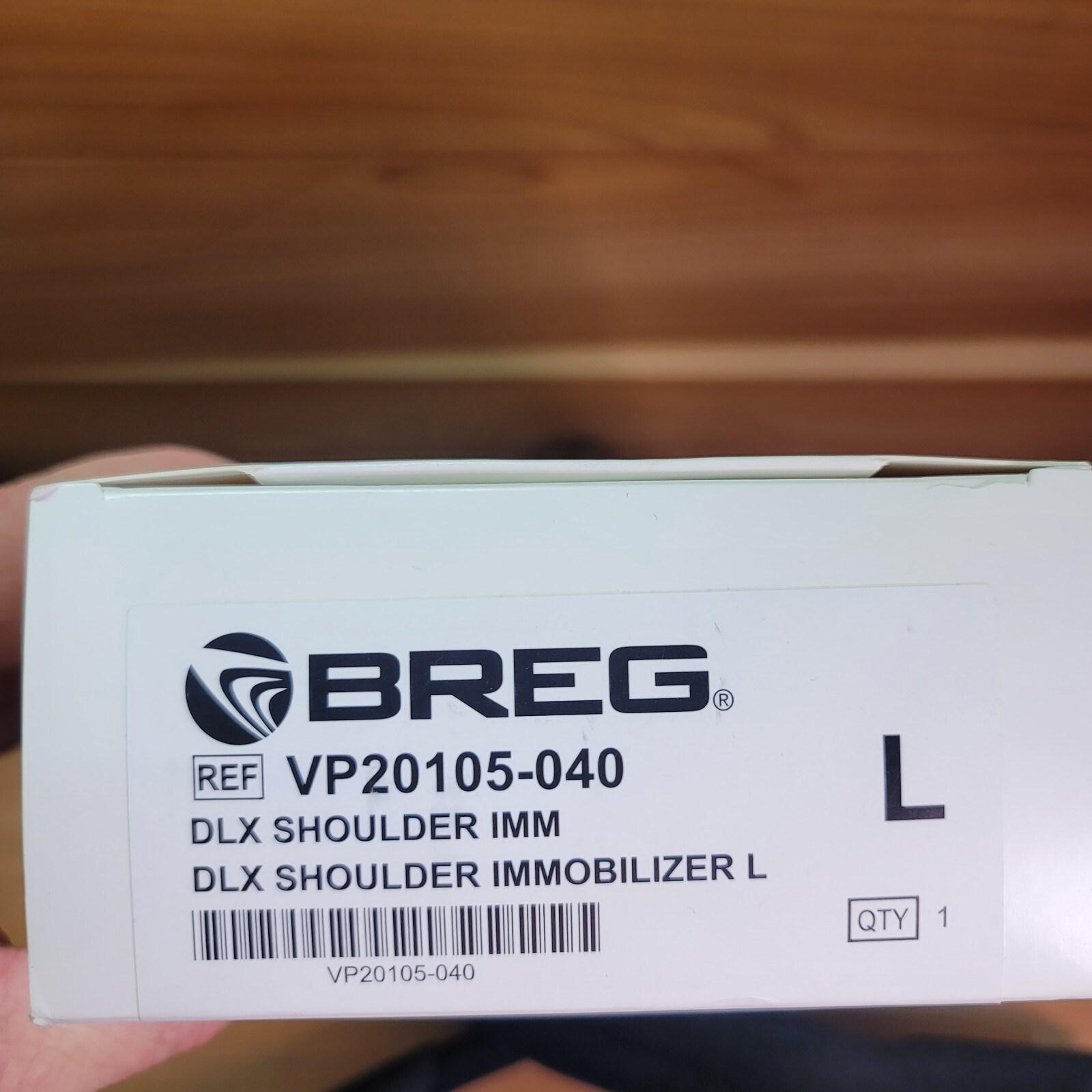 Breg Deluxe Shoulder Immobilizer Large VP20105-040 Sling Black Missouri MU