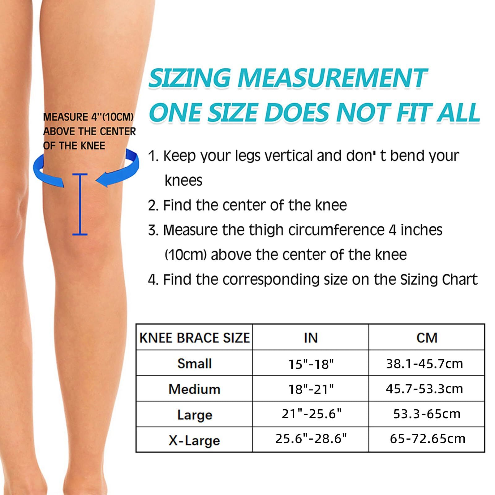 Knee Brace for Women & Men Meniscus Tear, Plus Size Knee Braces for Knee Pain…