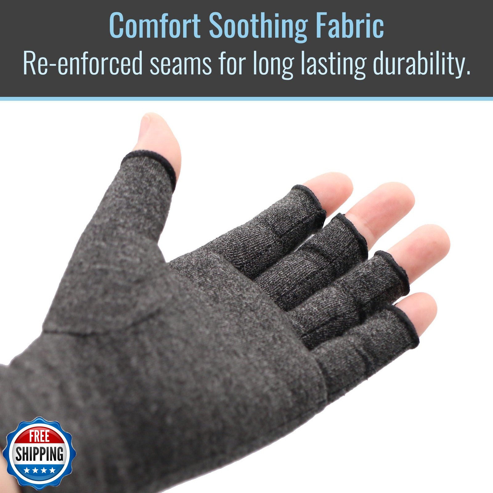 Heelbo Arthritis Compression Gloves for Pain Relief, Reduces Swel