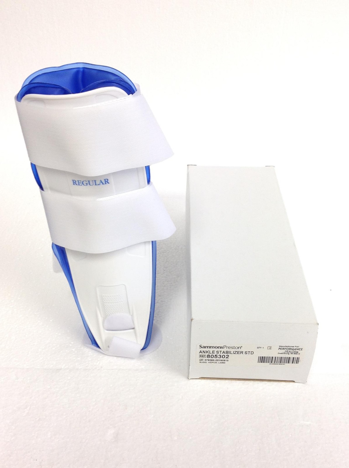 Lot of 12 NEW Sammons Preston 805302 Ankle Stabilizer STD Regular FREE SHIPPING