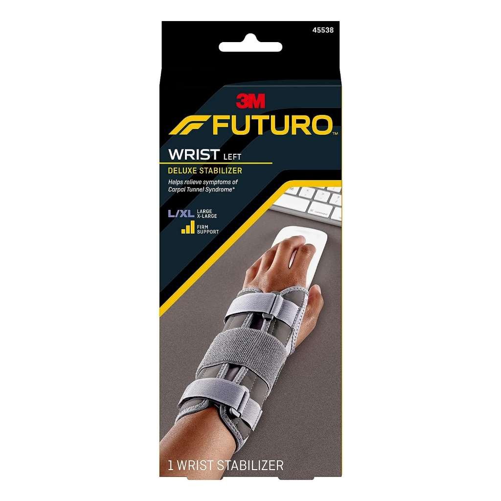 Futuro Deluxe Wrist Stabilizer, Left Hand Large-X Large