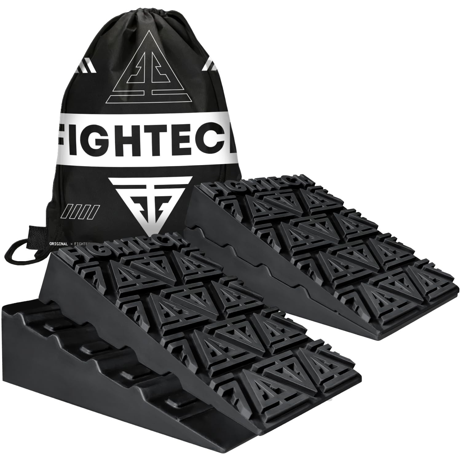 Elevated Heel Squat Wedge Block – Improve Mobility, Balance & Strength – Non-Sli