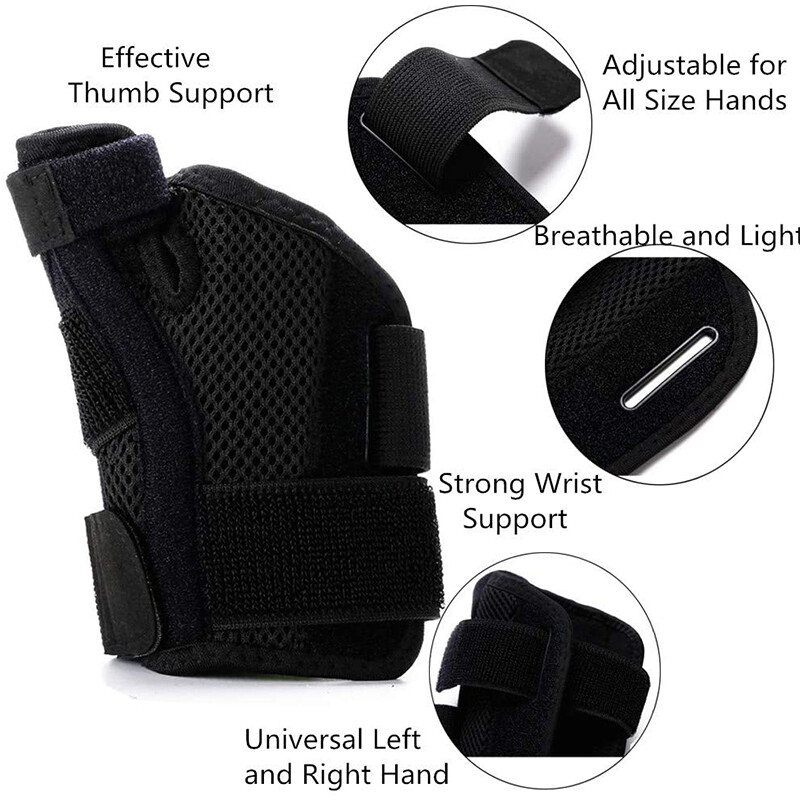 Thumb Brace Wrist Support Hand Splint for Carpal Tunnel Tendonitis Pain Relief