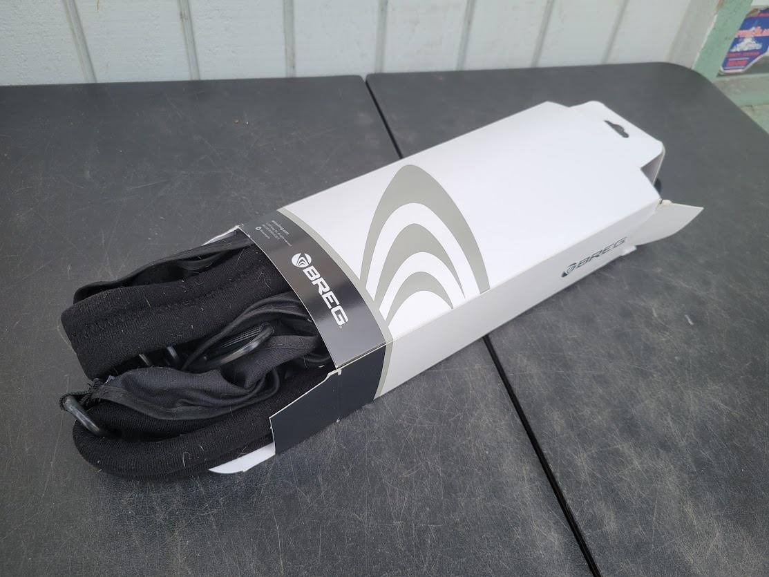 Breg DLX Shoulder Immobilizer Sling Size L Black Adjustable Brace VP20105-040