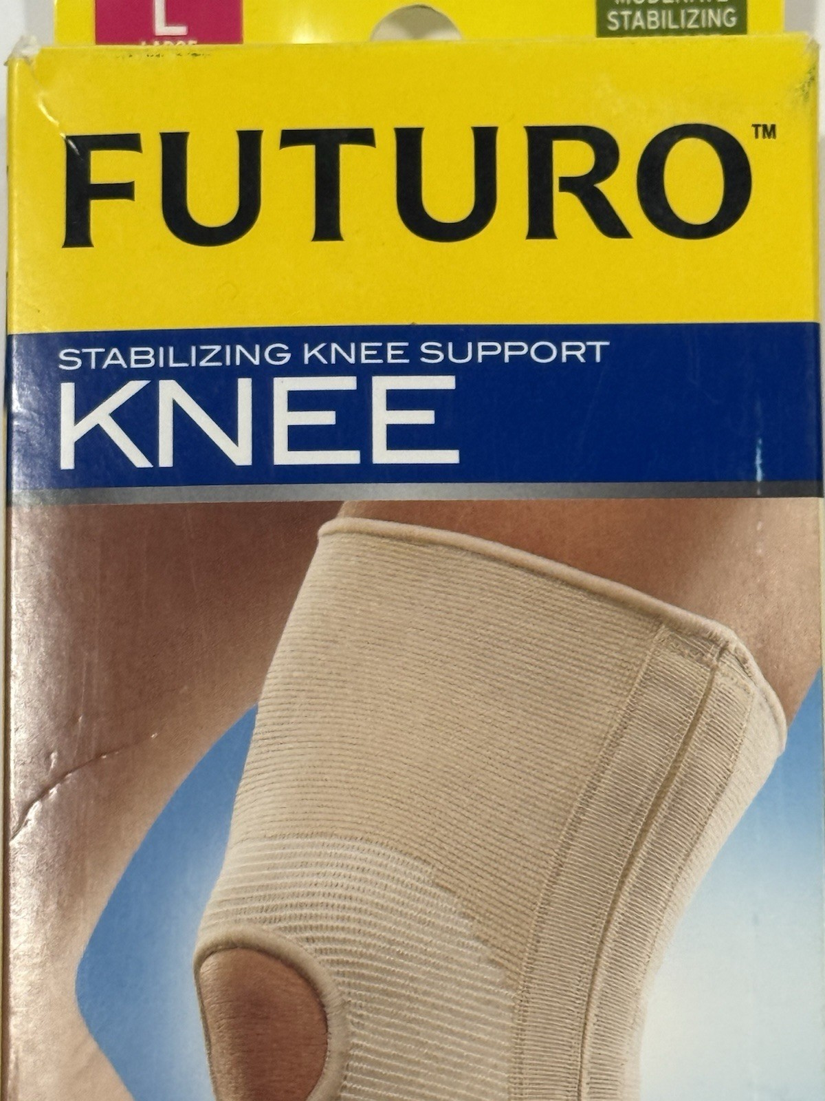 Futuro Stabilizing Knee Brace Dual Side Stabilizers L