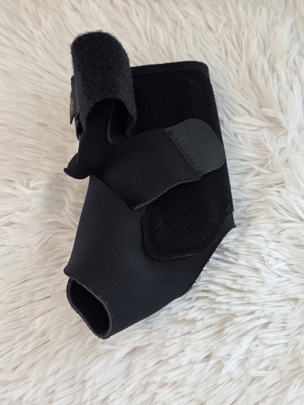 ACE Deluxe Ankle Stabilizer, Adjustable, Black, Side Stabalizer, 1 count