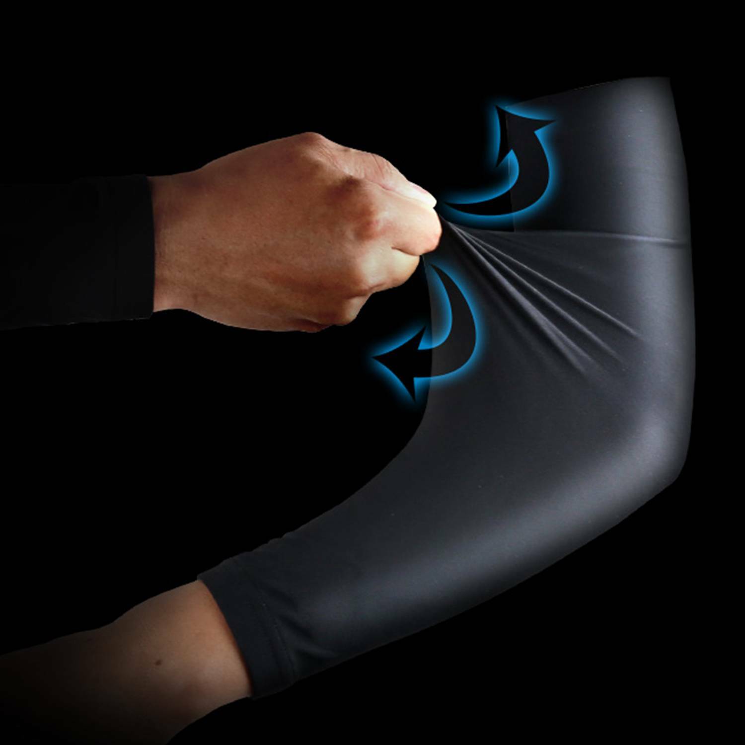 Youth/Men Arm Sleeves Basketball Sports Compression Elastic Support Brace Sleeve