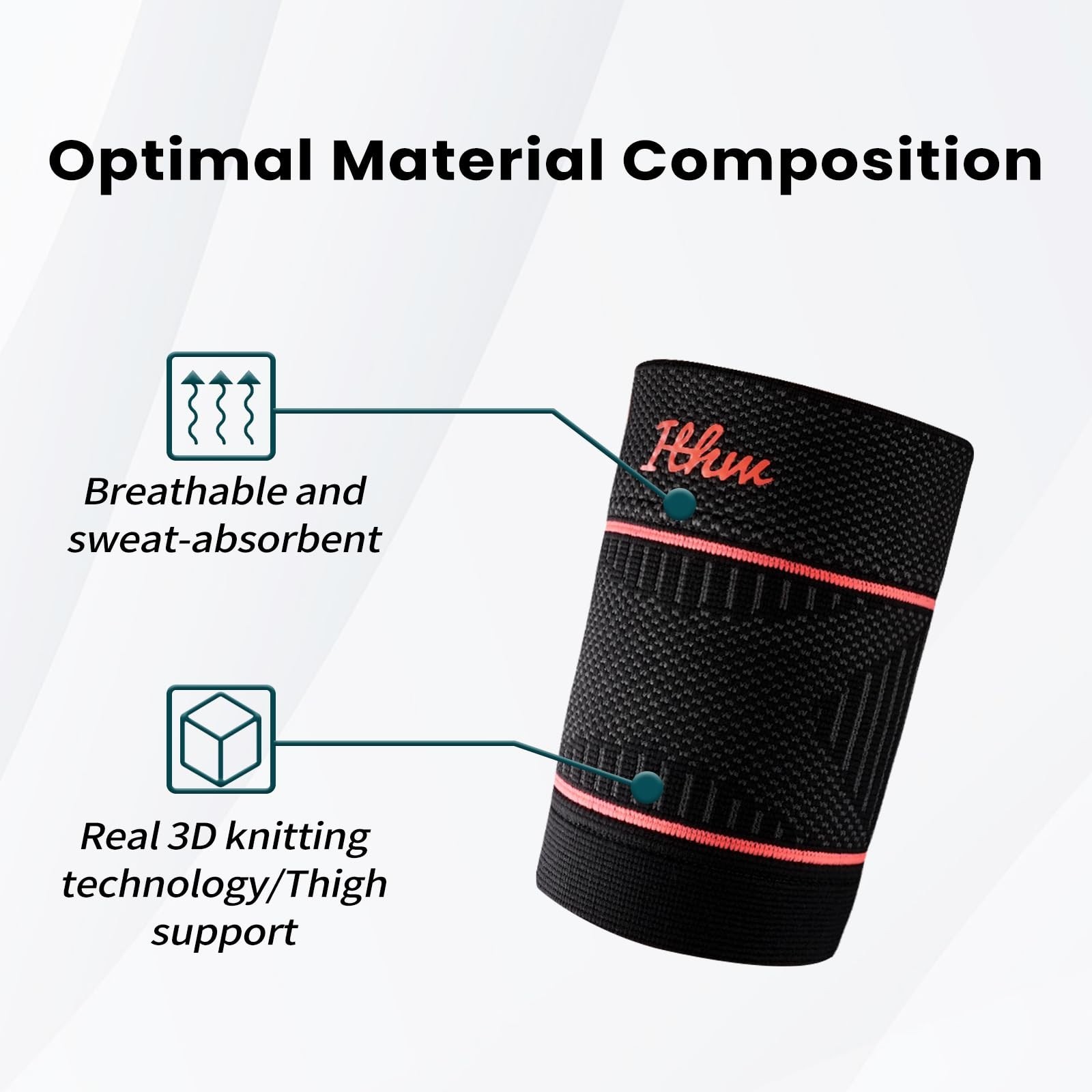 Bicep Tendonitis Compression Sleeve for Pain Relief & Muscle Recovery – Medium P