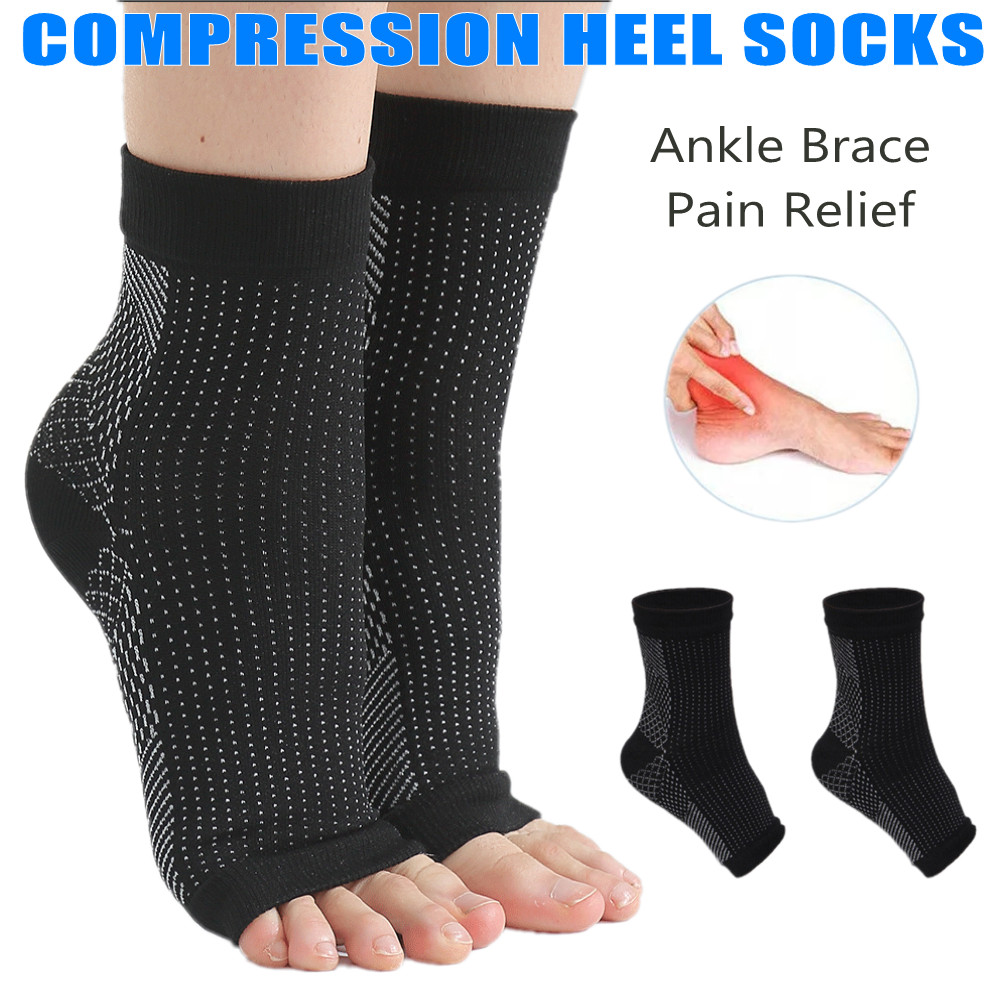 3 Pairs Neuropathy Socks Foot Pain Relief Compression Ankle Socks Women Men