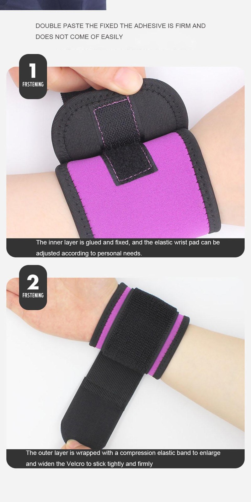 Aolikes 1 Pc Wrist Band Support for Adjustable Wrist Bandage Brace for Sports Wr