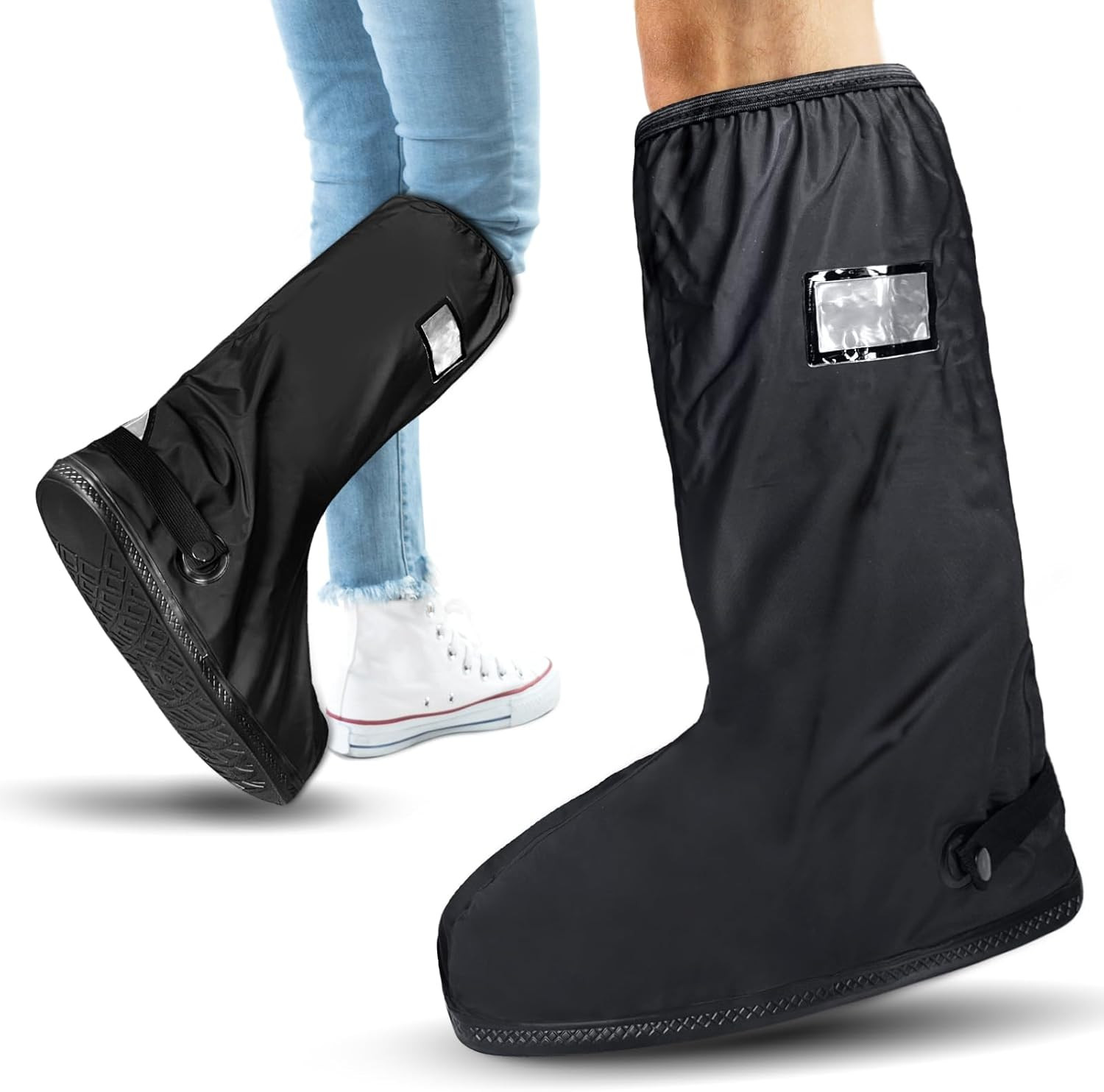 Water Resistant Walking Boot Cover for Orthopedic Boots With Anti-Slip Fractured