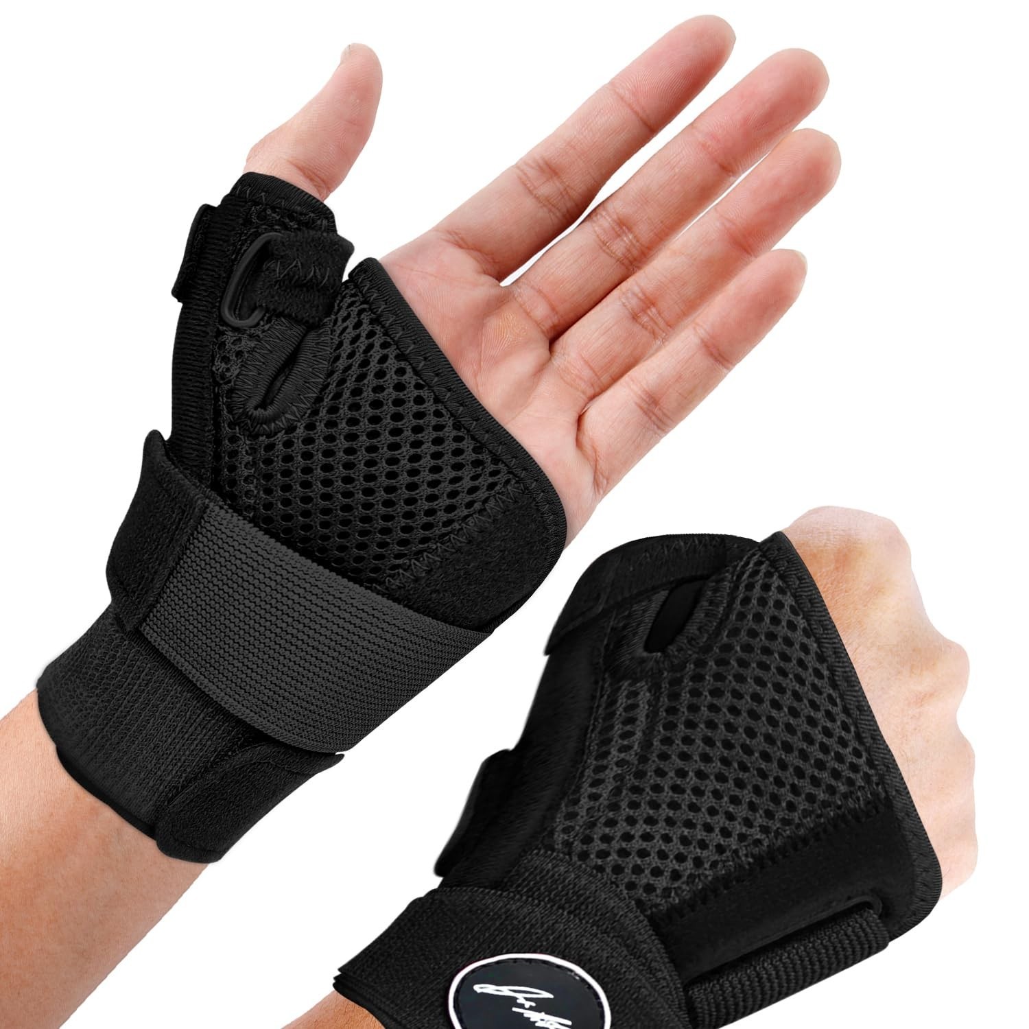 Doctor Developed Copper-Lined Wrist Brace for Arthritis & Tendonitis Support