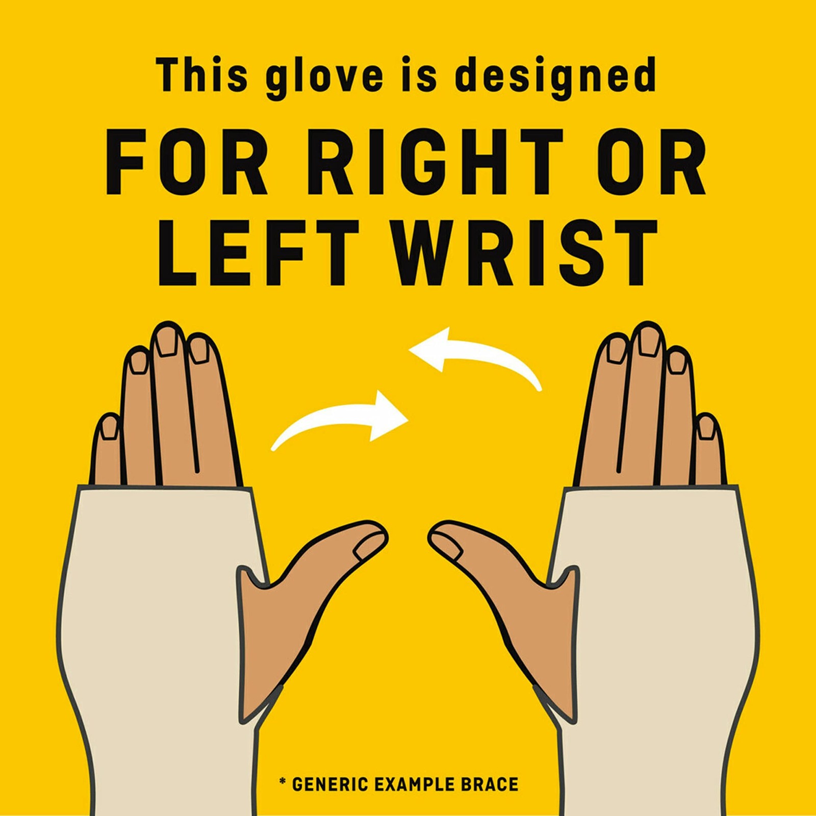 FUTURO Hand and Wrist Compression Glove, Provides Support and Compression to