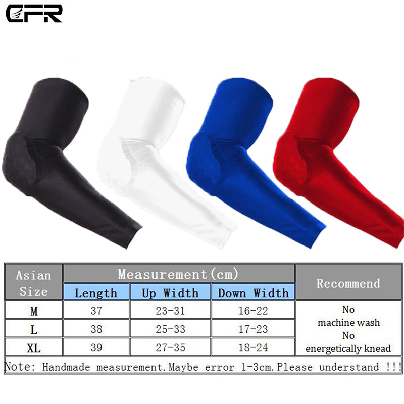 Elbow Support Honeycomb Pad Protector Sports Compression Brace Arm Sleeve Wrap