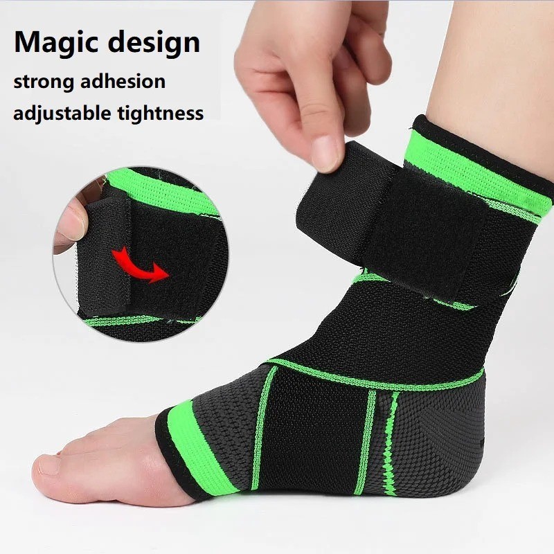 1PC Ankle Brace Compression Support Sleeve Adjustable for Sports Men Women