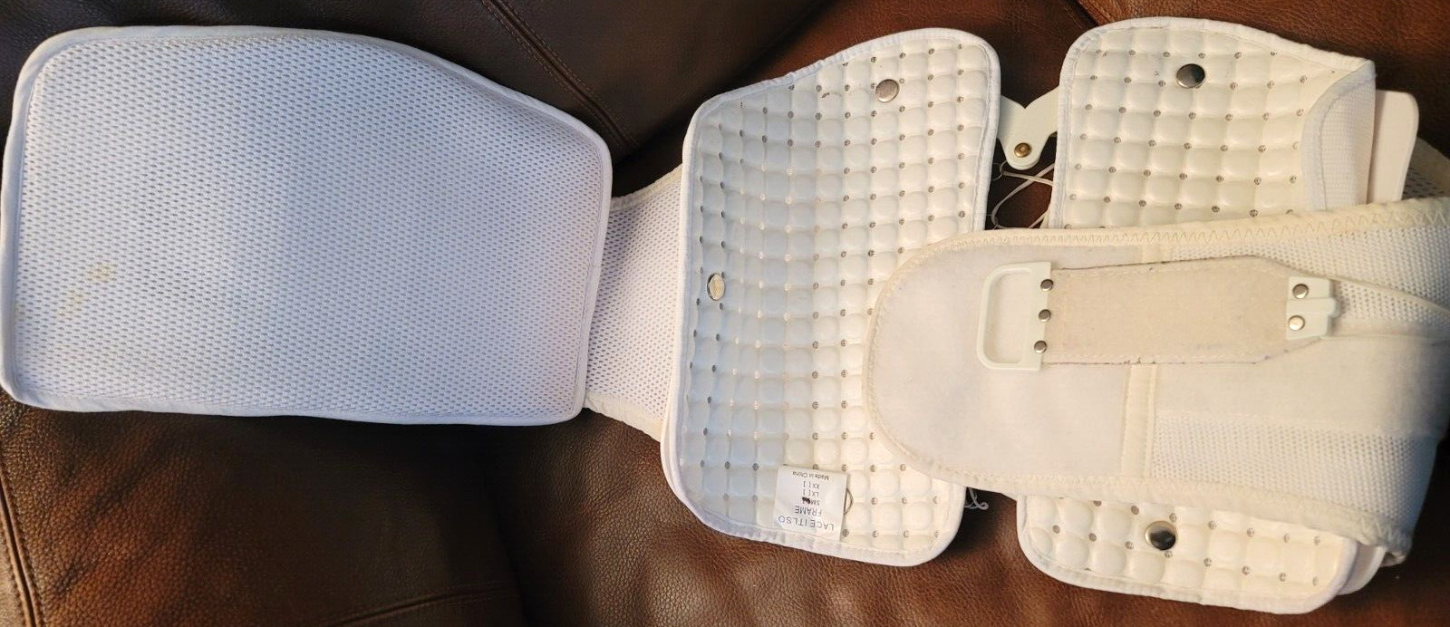 LACE IT LSO Frame Clamshell Back Lumbar Spine Brace size MEDIUM (30′ – 35′)