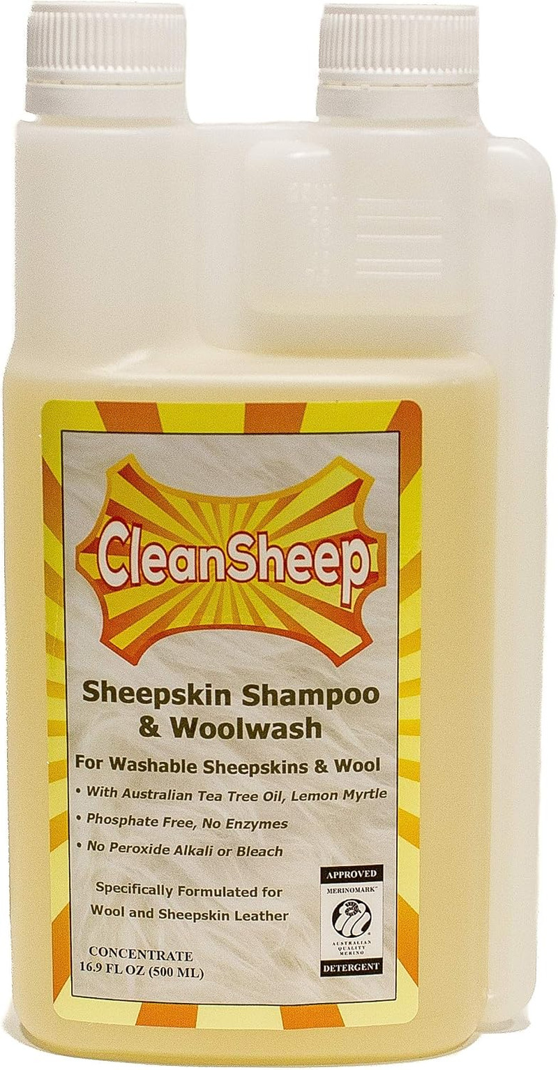 Premium Sheepskin Medical Tanned & Shampoo Bundle for Ultimate Care